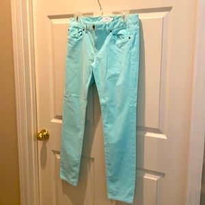 Vineyard Vines size 4 corduroy pants mint green